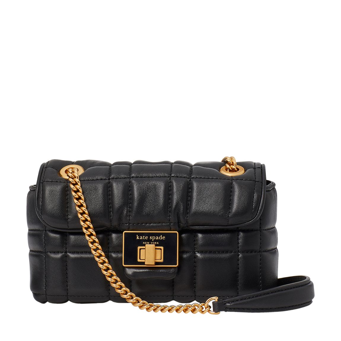 Evelyn Quilted Leather Small Shoulder Crossbody main product photo