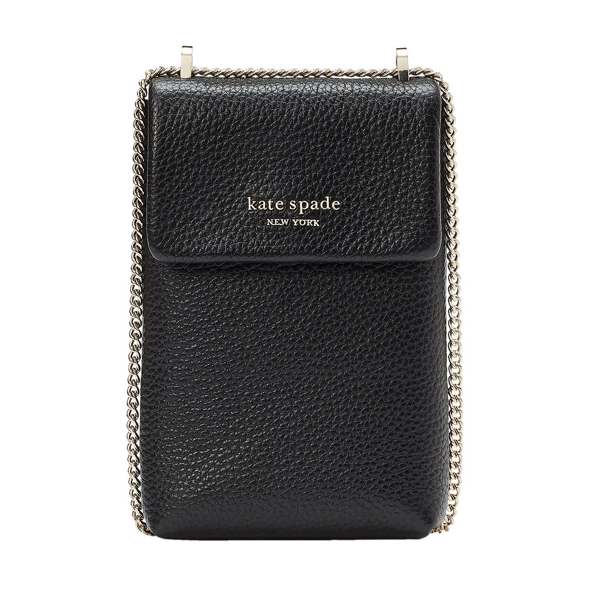 Black Veronica Pebbled Leather Ns Crossbody main product photo