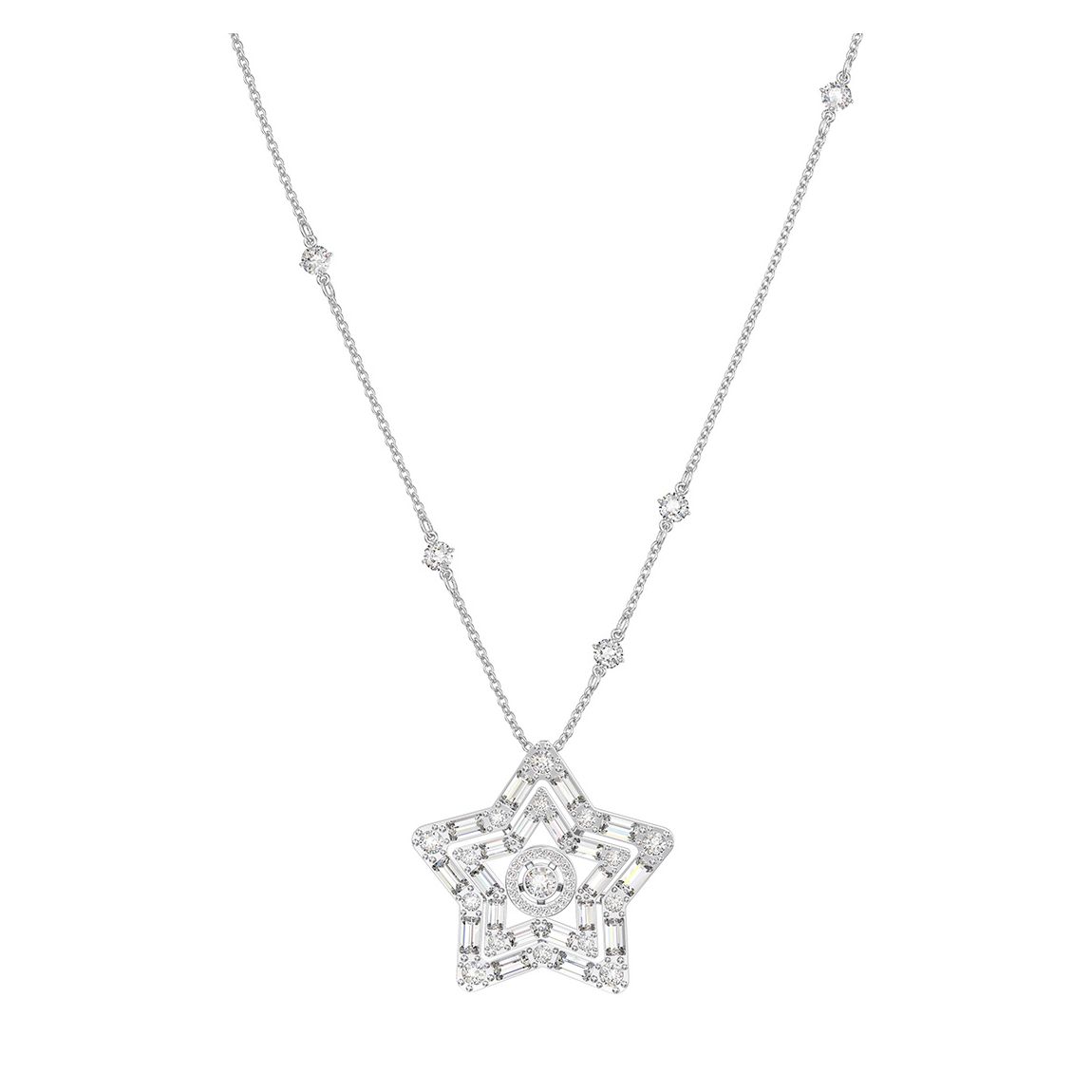 Silver Star Stella Necklace main product photo