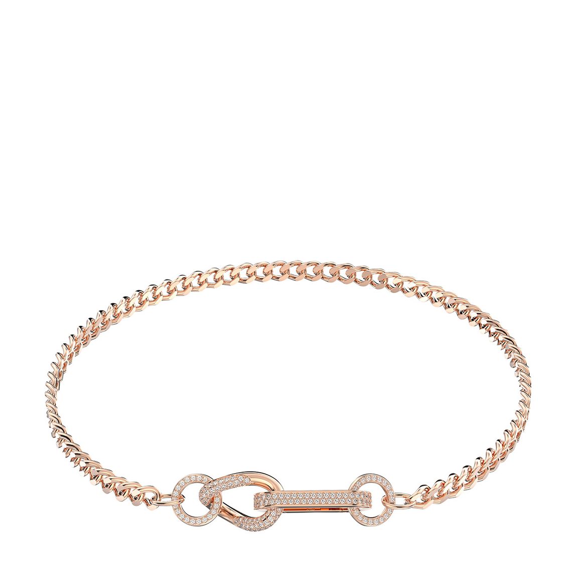 Rose Gold Stella Dextera Necklace 36cm main product photo