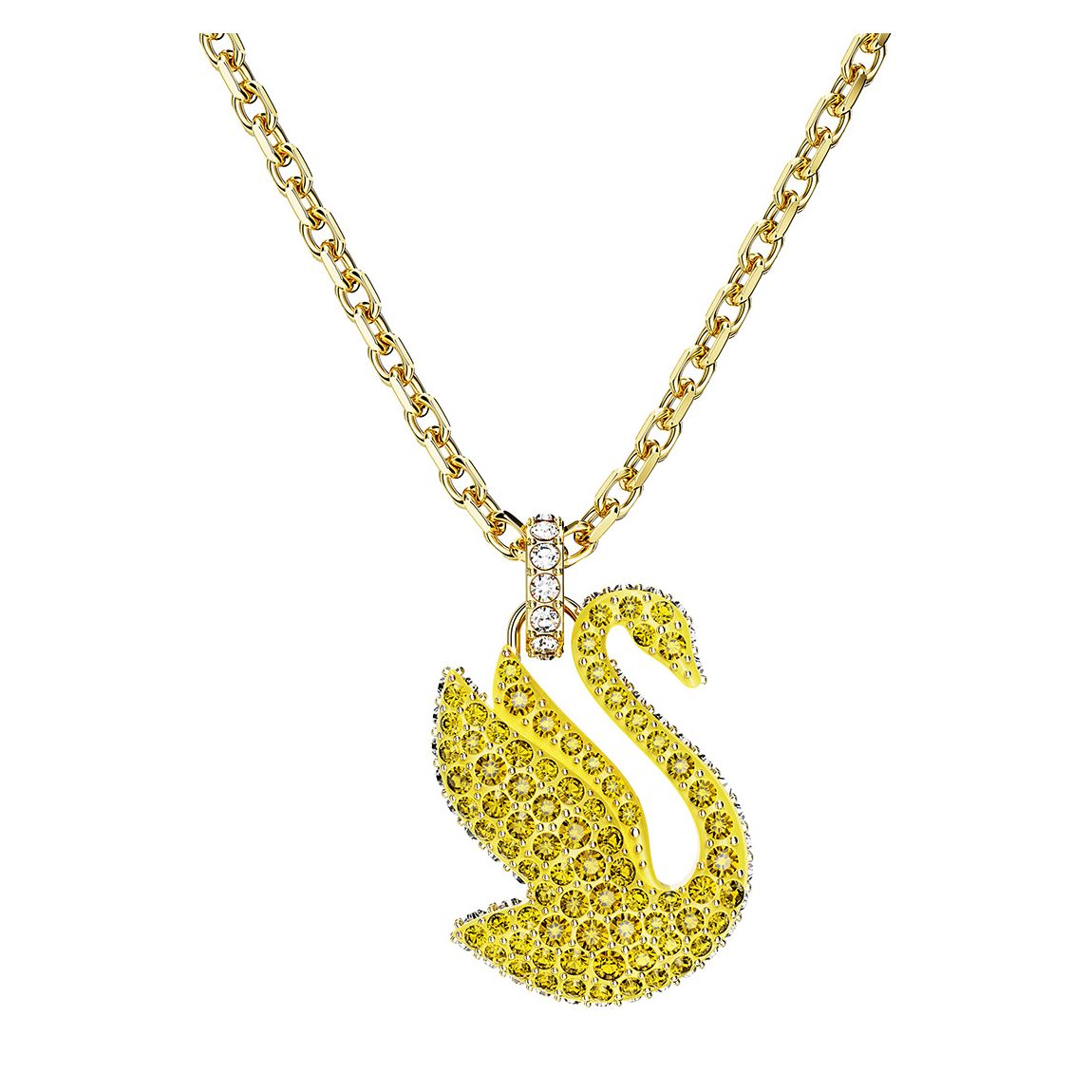 Gold Swan Necklace main product photo