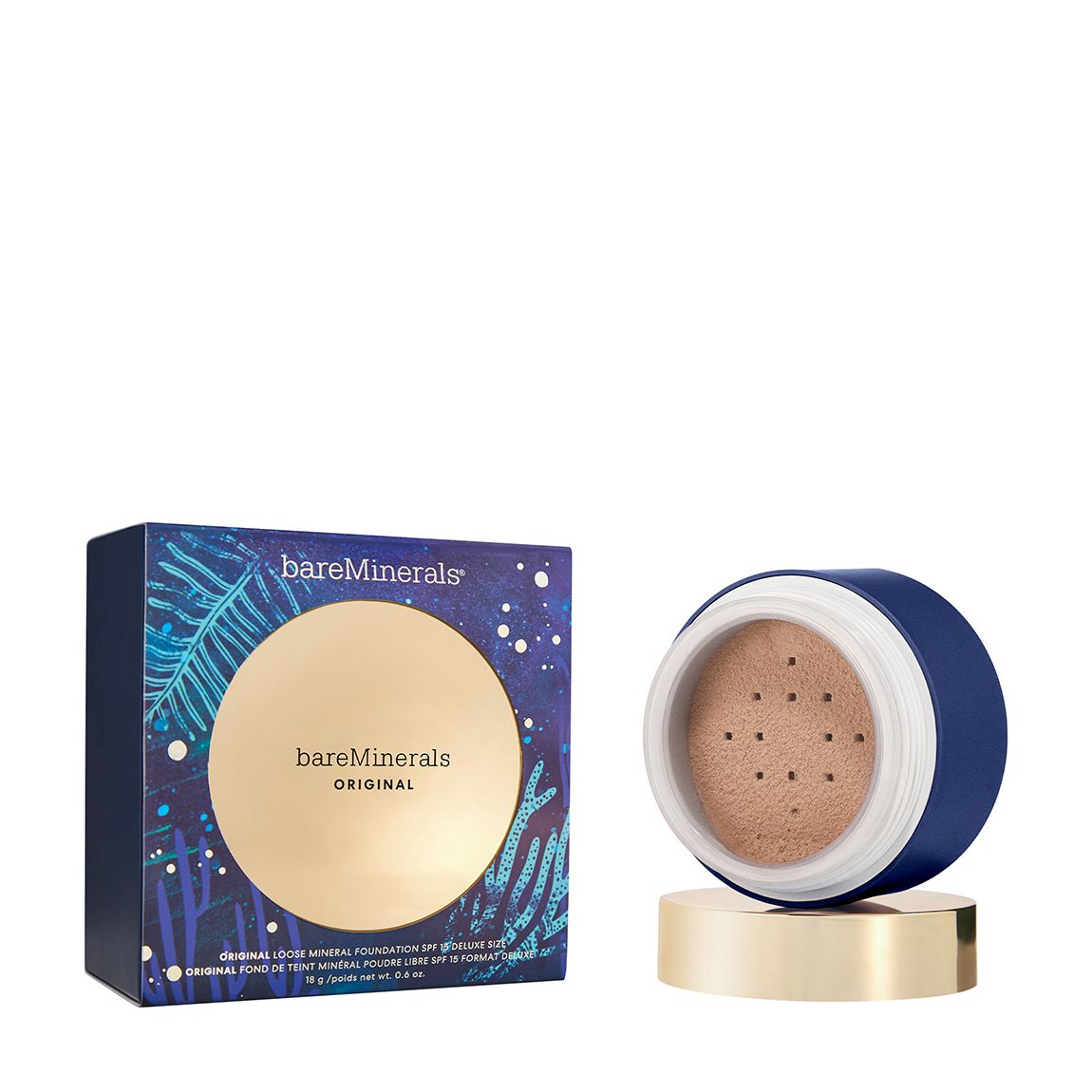 Deluxe Original Loose Foundation - Med Tan main product photo