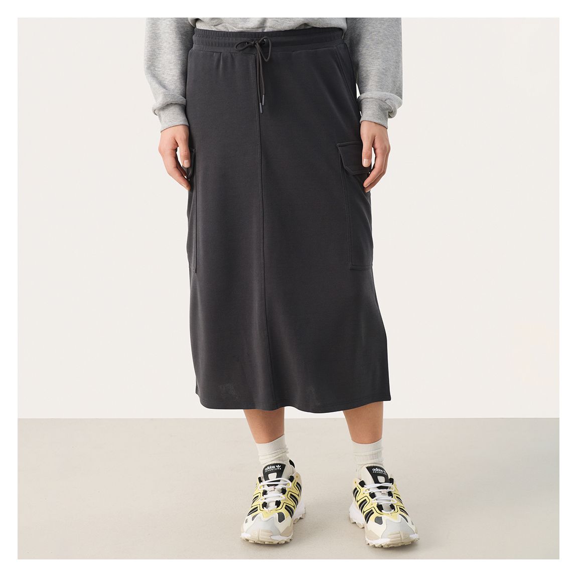 Dark Grey Janaya Skirt main product photo