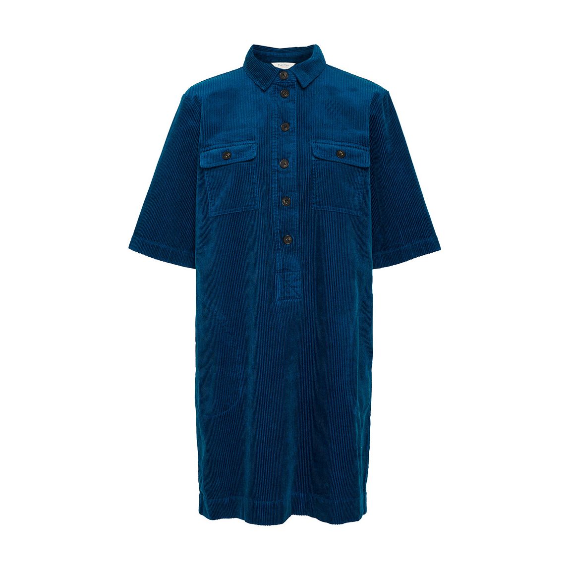 Deep Blue Cirva Corduroy Dress main product photo
