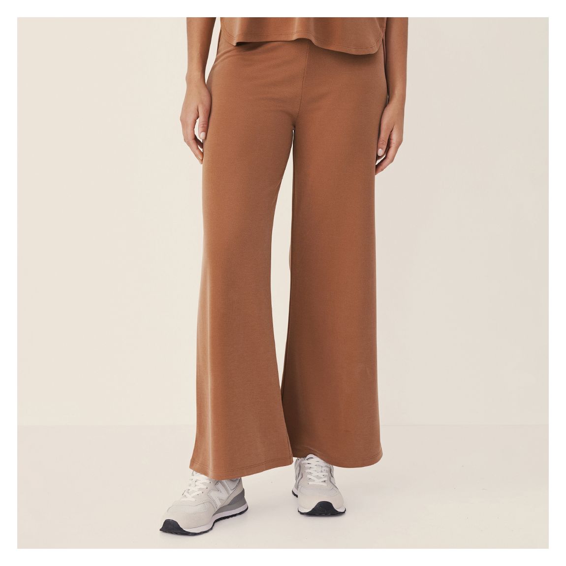 Brown Wool Blend Timbrel Joggers main product photo