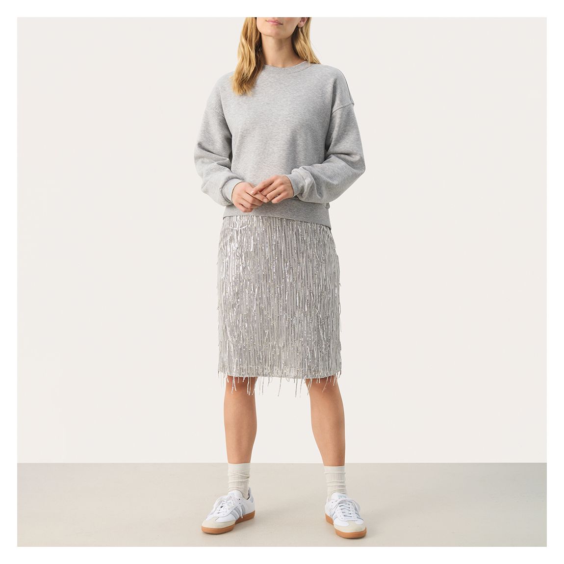 Light Grey Jillian Sweater main product photo