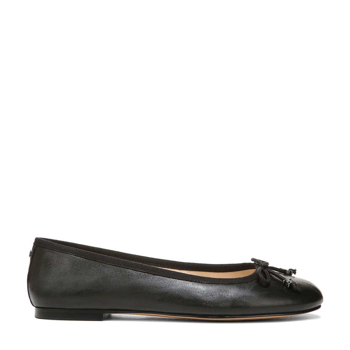 Black Felicia Luxe Ballet Pumps main product photo