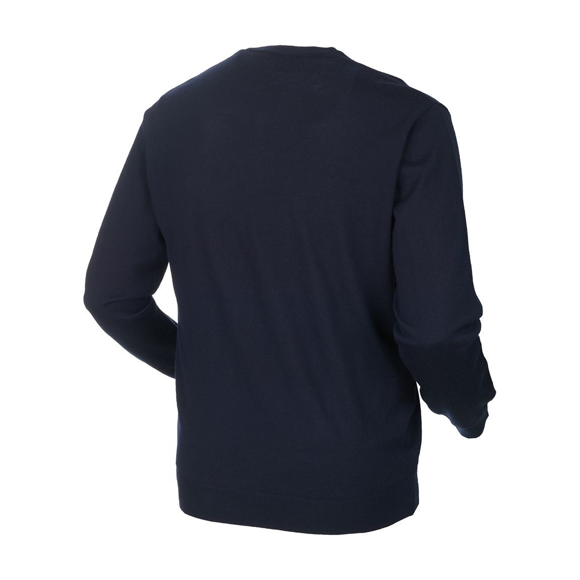 Navy Harkila Glenmore Wool Pullover main product photo