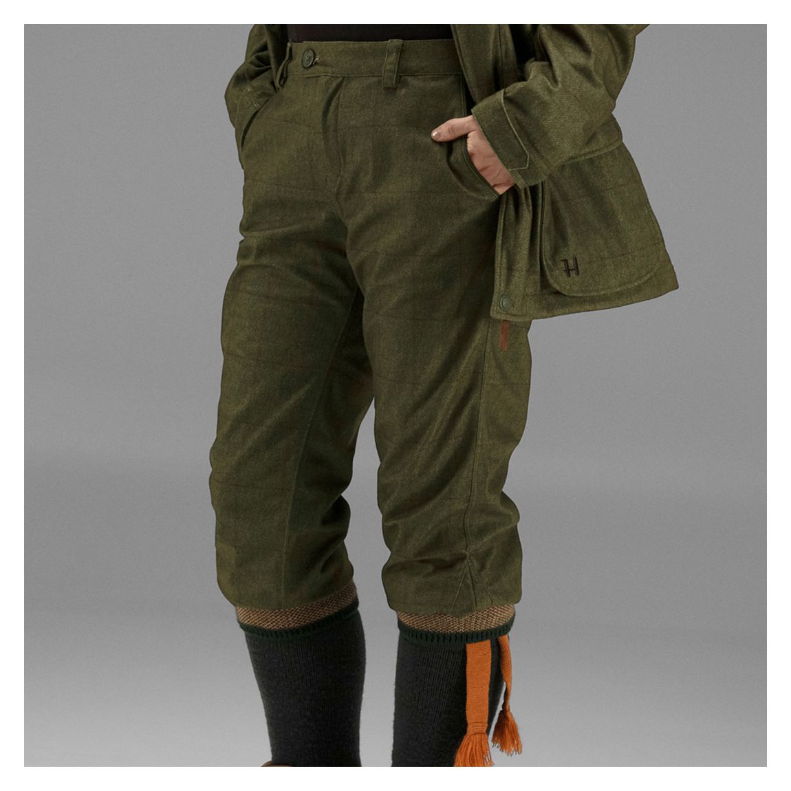 Khaki Harkila Stornoway Shooting Breeks main product photo