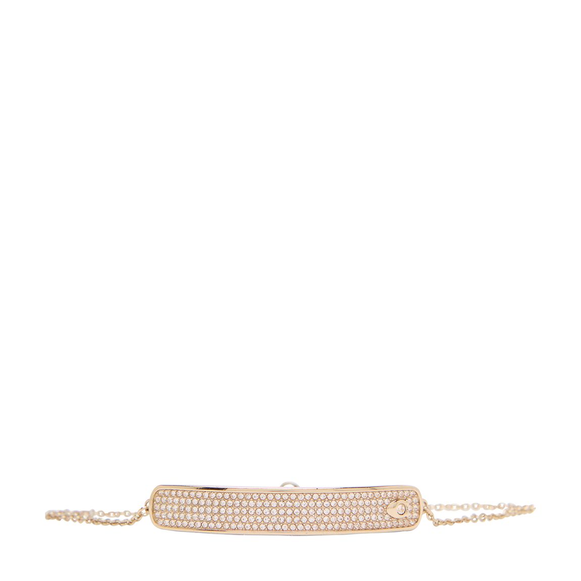 Gd, Gold Pave Slider Bracelet main product photo