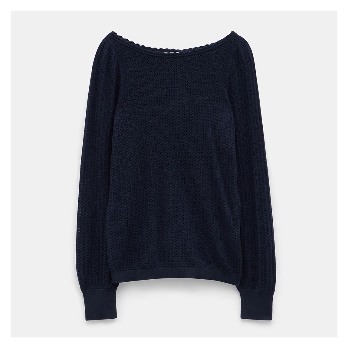 Navy Boat Neckline Jumper main product photo