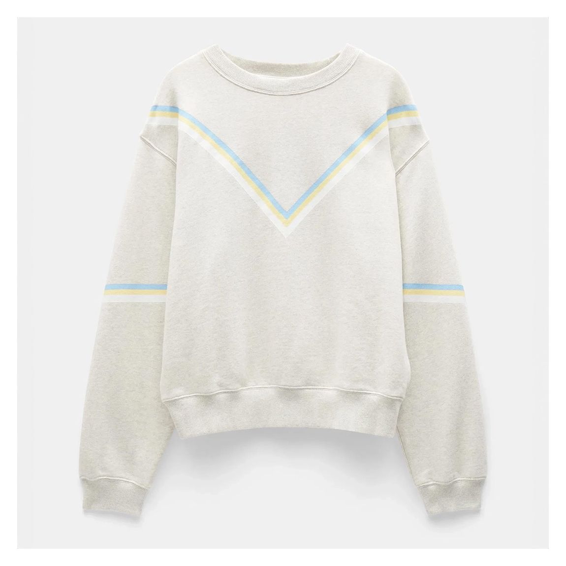 Grey Marl Chevron Sweatshirt main product photo