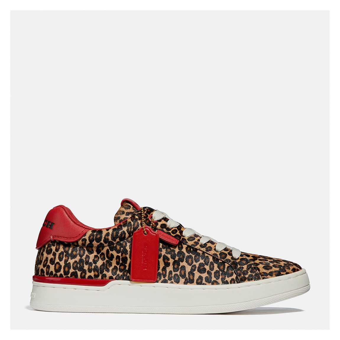 Leopard Print Lowling Luxe Trainers main product photo