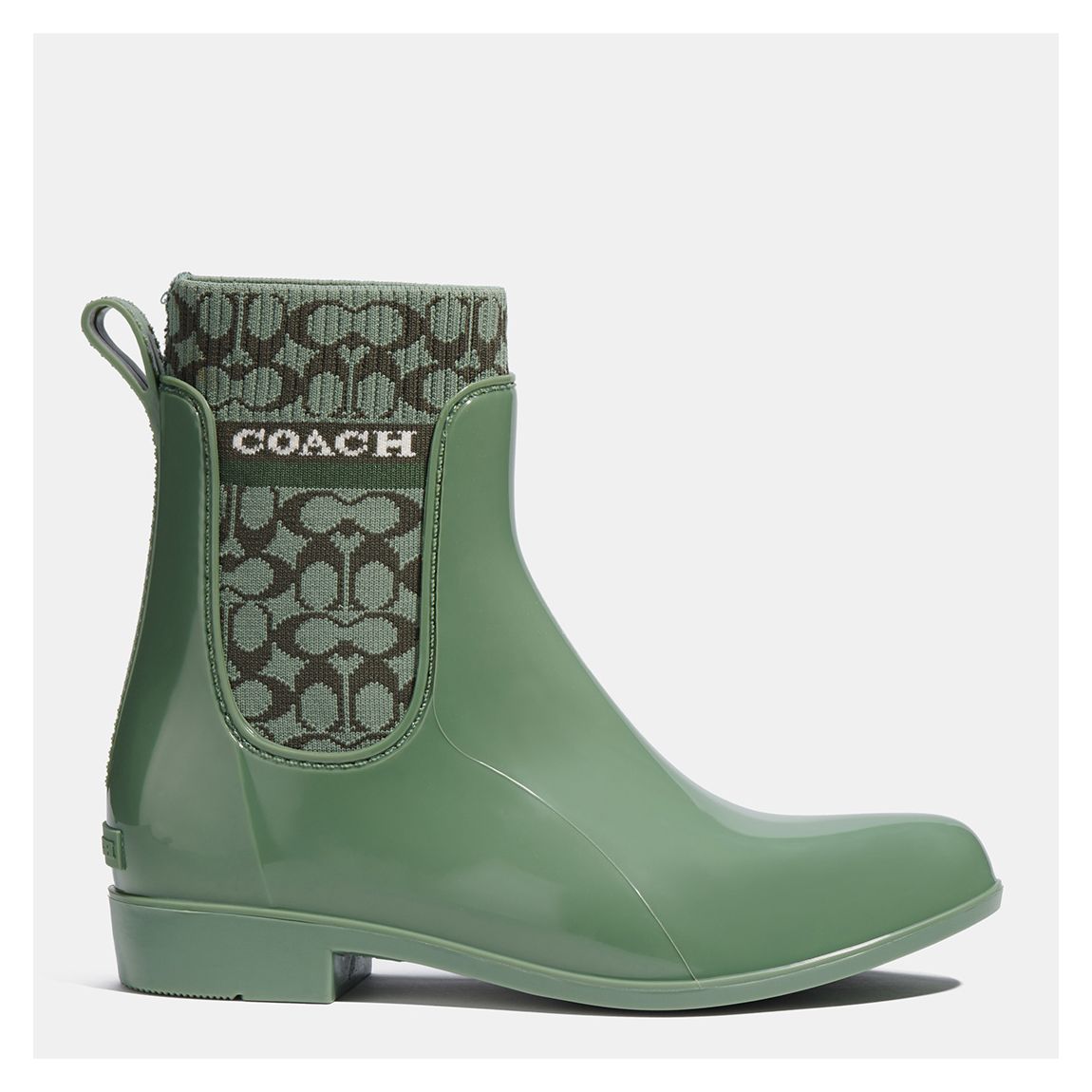 Green Rivington Rubber Rain Ankle Boot main product photo