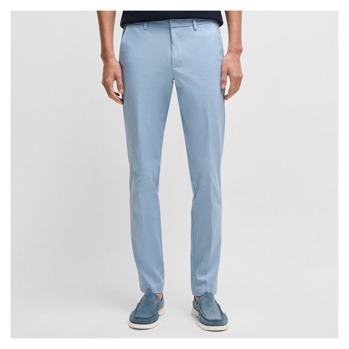 Light Blue Kaito Trousers main product photo
