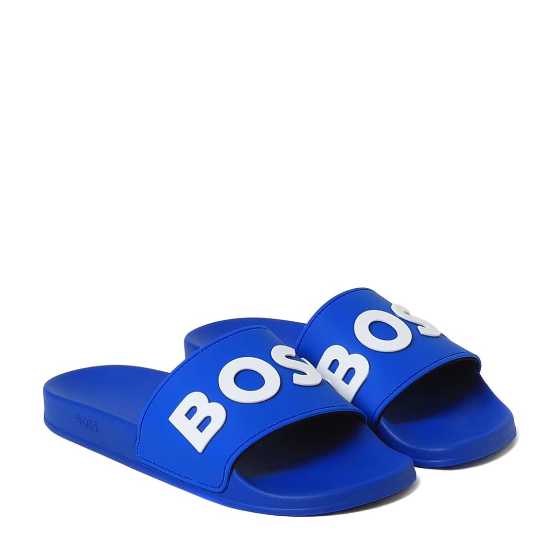 BOSS Bright Blue Large Logo Sliders main product photo
