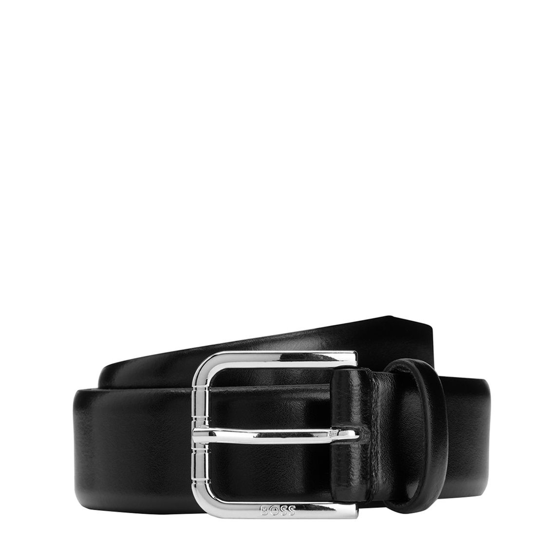 Black Clive Leather Belt main product photo