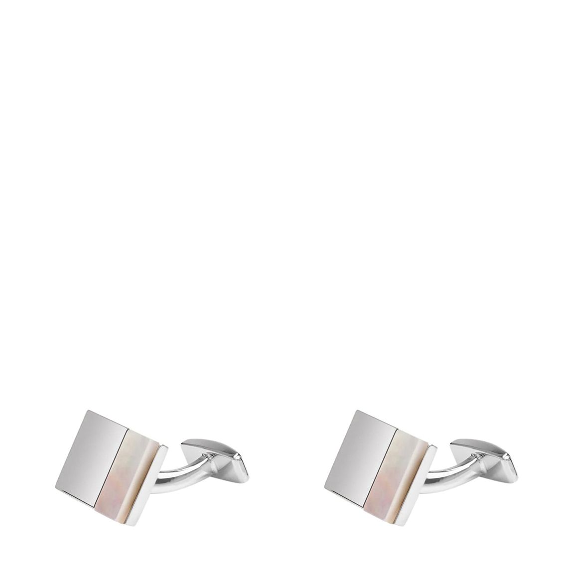Silver Contrast Cufflinks main product photo