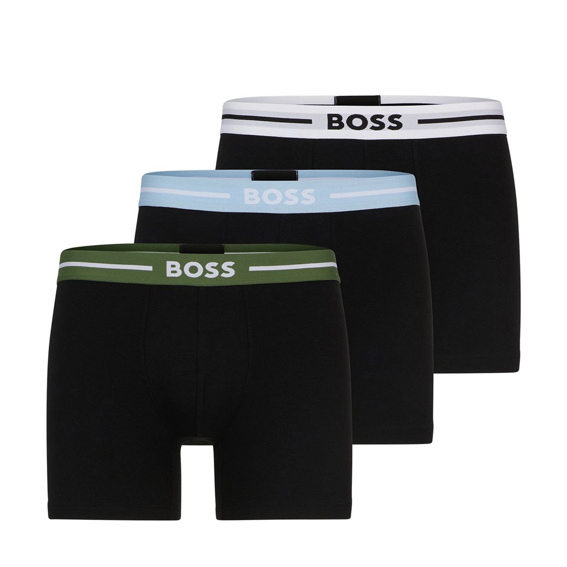 Black 3 Pack Classic Boxers main product photo