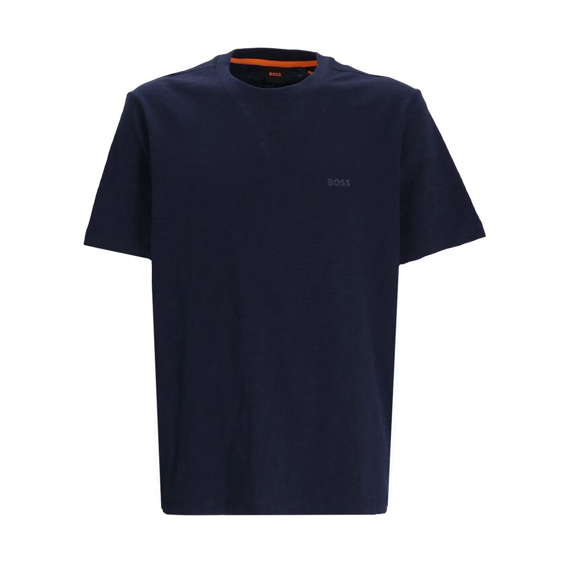 Navy Crew Neck Cotton T-Shirt main product photo