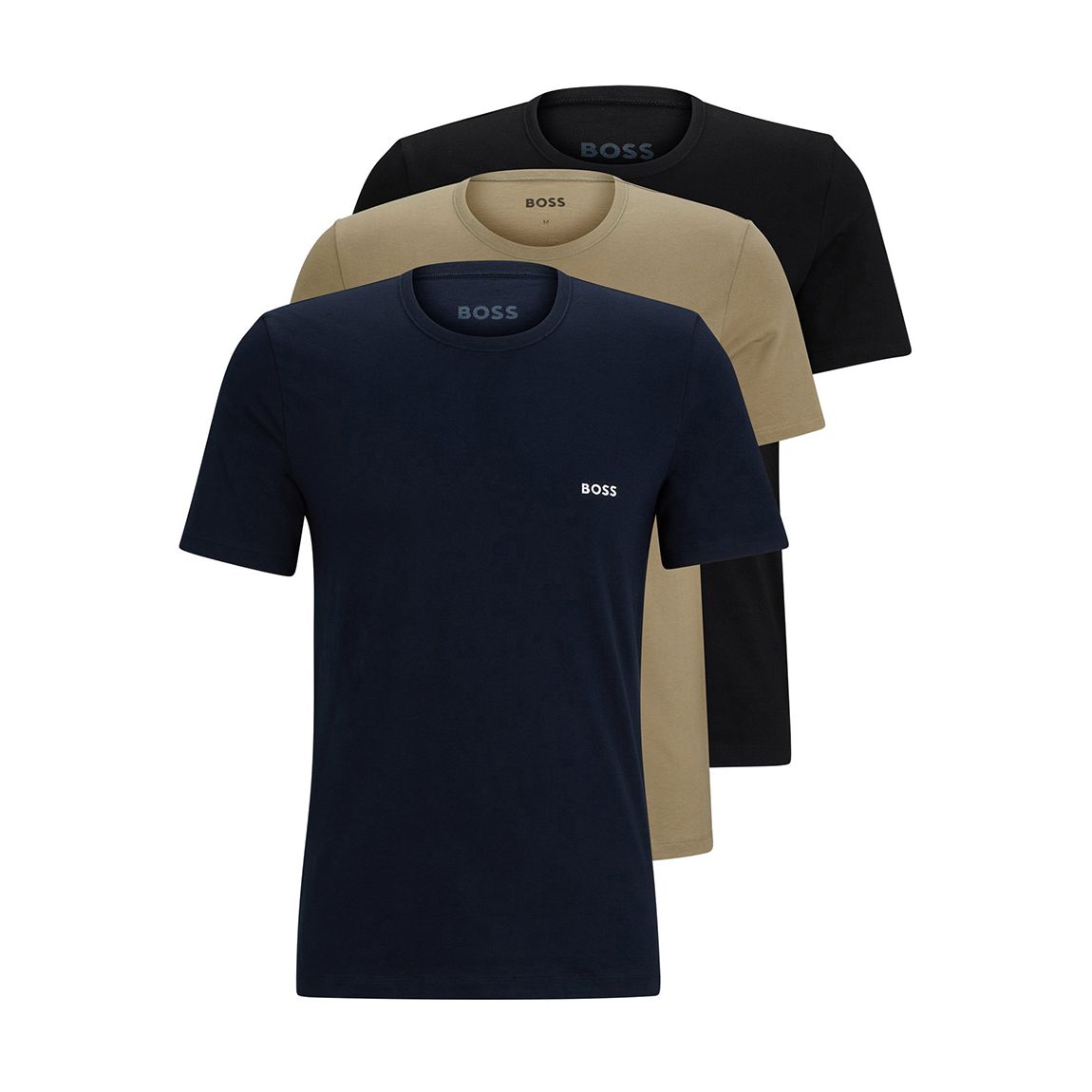 Multi 3 Pack Cotton T-Shirts main product photo