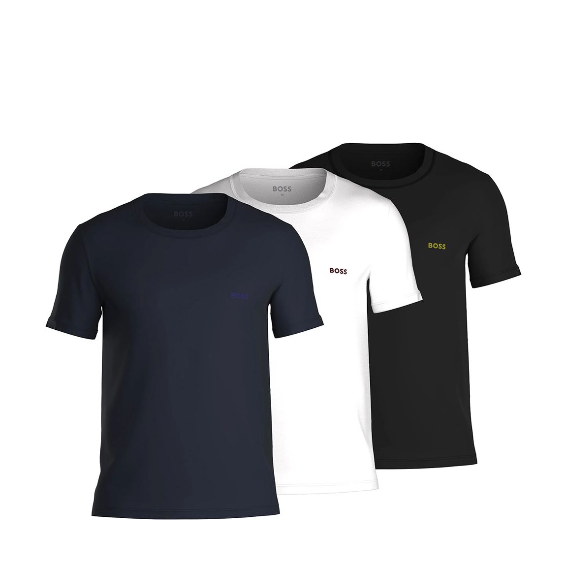 Multi 3 Pack Cotton Bodywear T-Shirts main product photo