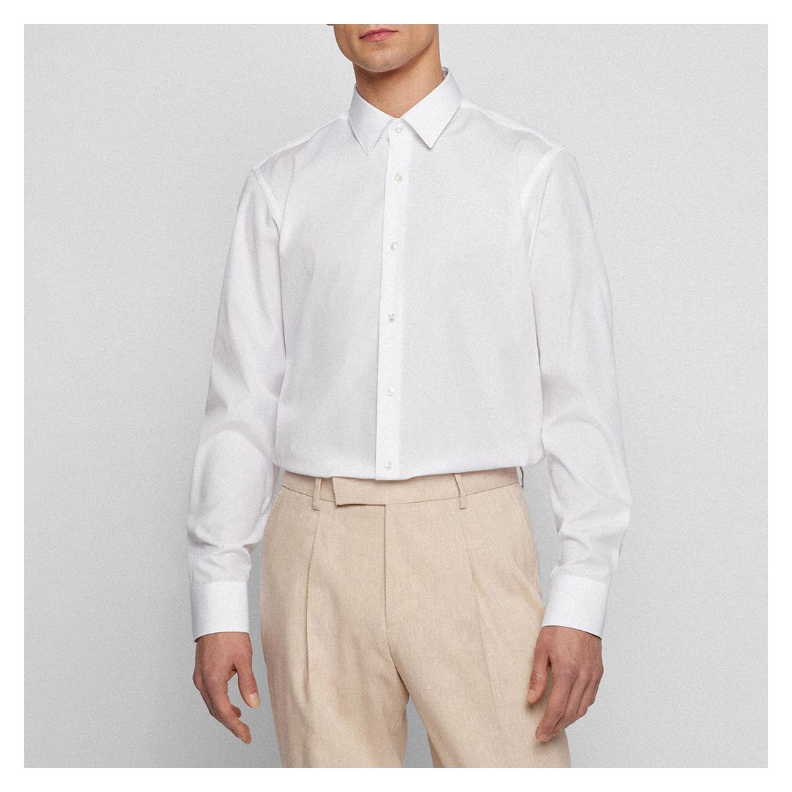 White Hank Cotton Shirt main product photo
