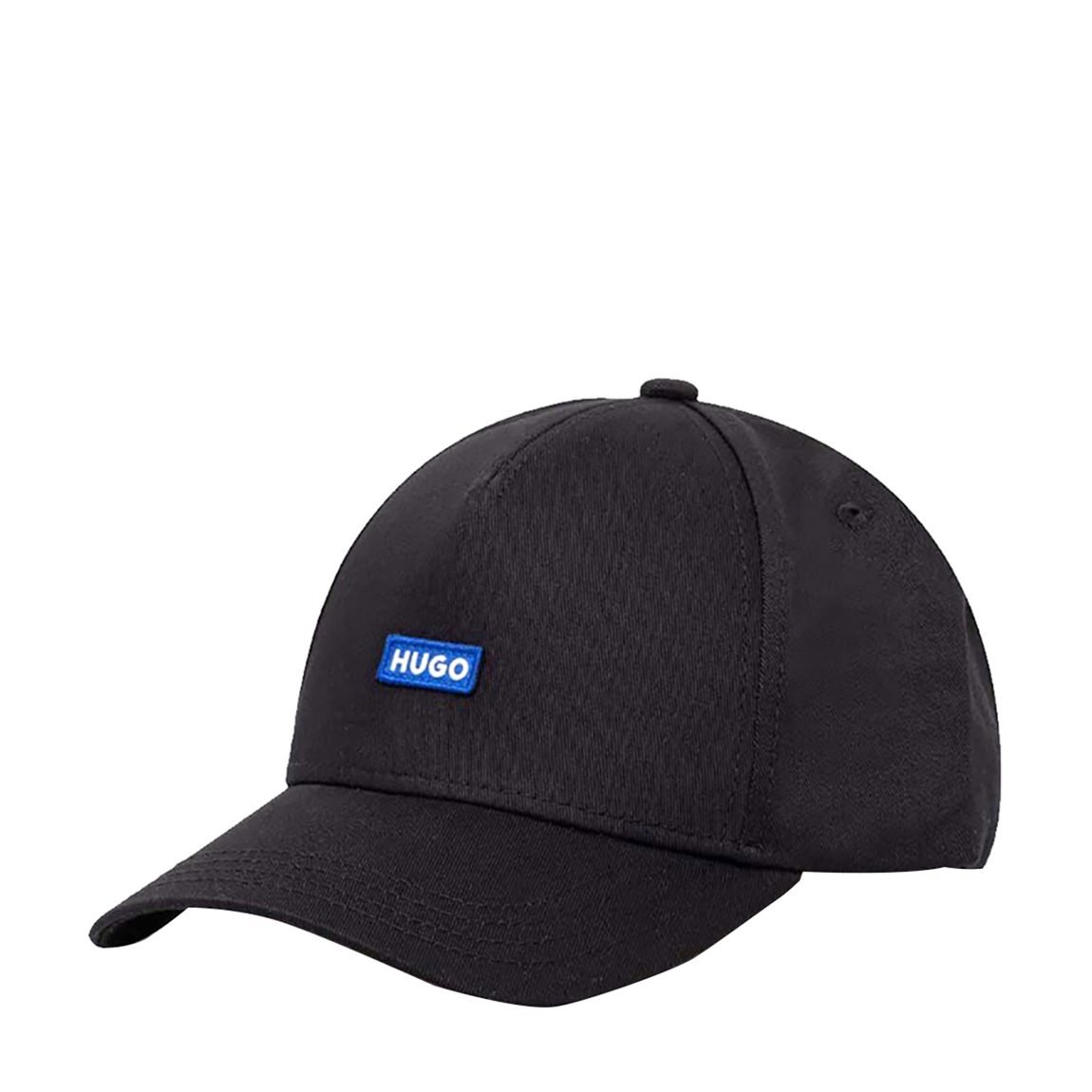Black Embroidered Cotton Cap main product photo