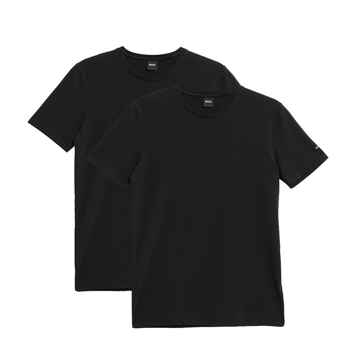 Black 2 Pack Crew Neck T-Shirts main product photo