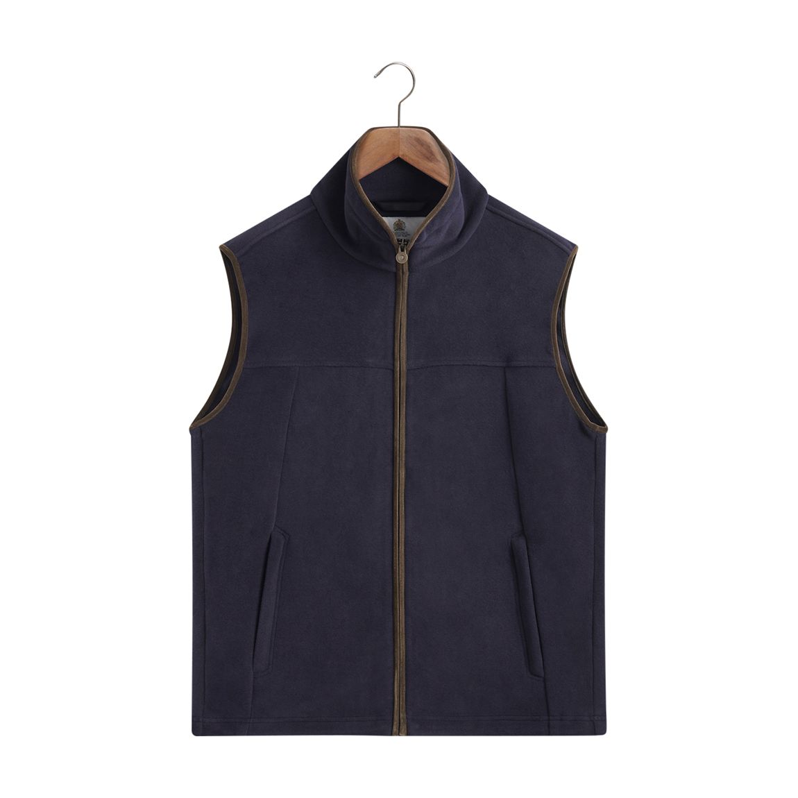 Navy Classic Fleece Gilet main product photo