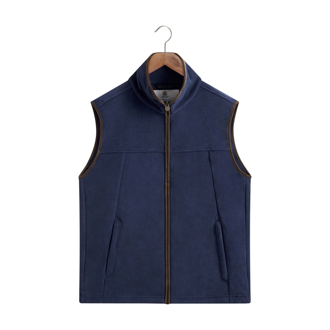 Blue Classic Fleece Gilet main product photo