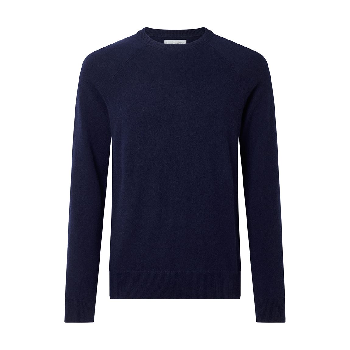 Blue Classic Crew Neck Wool Cashmere Jumper main product photo