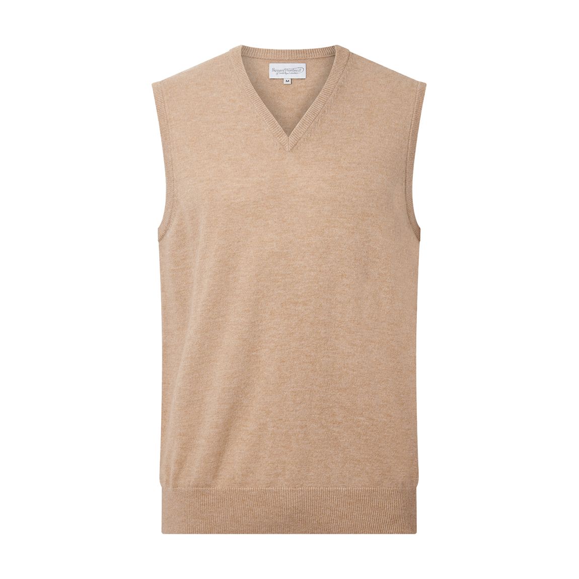 Camel Classic Vest Top Wool Cashmere Jumper main product photo