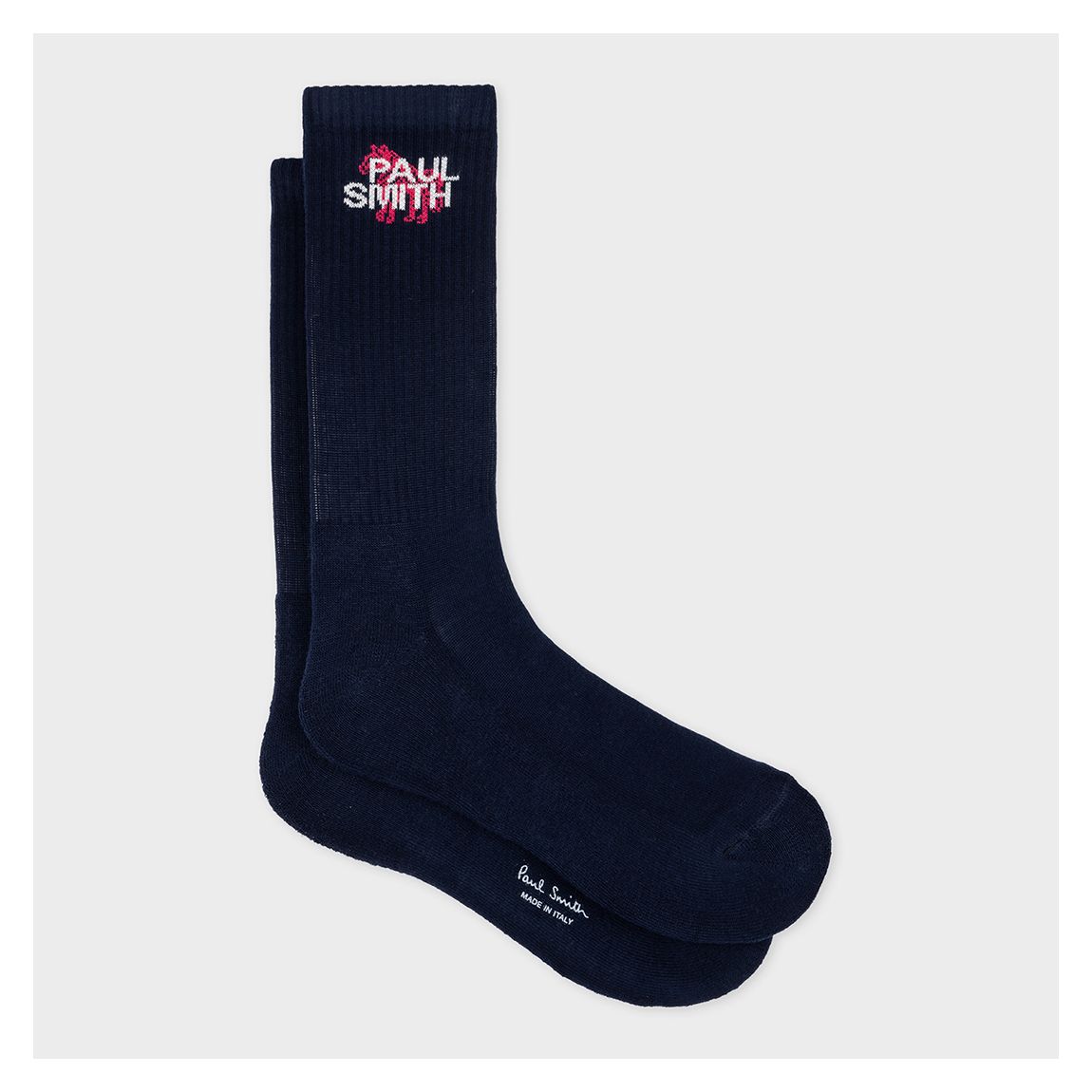 Navy Logo Zebra Sport Socks main product photo