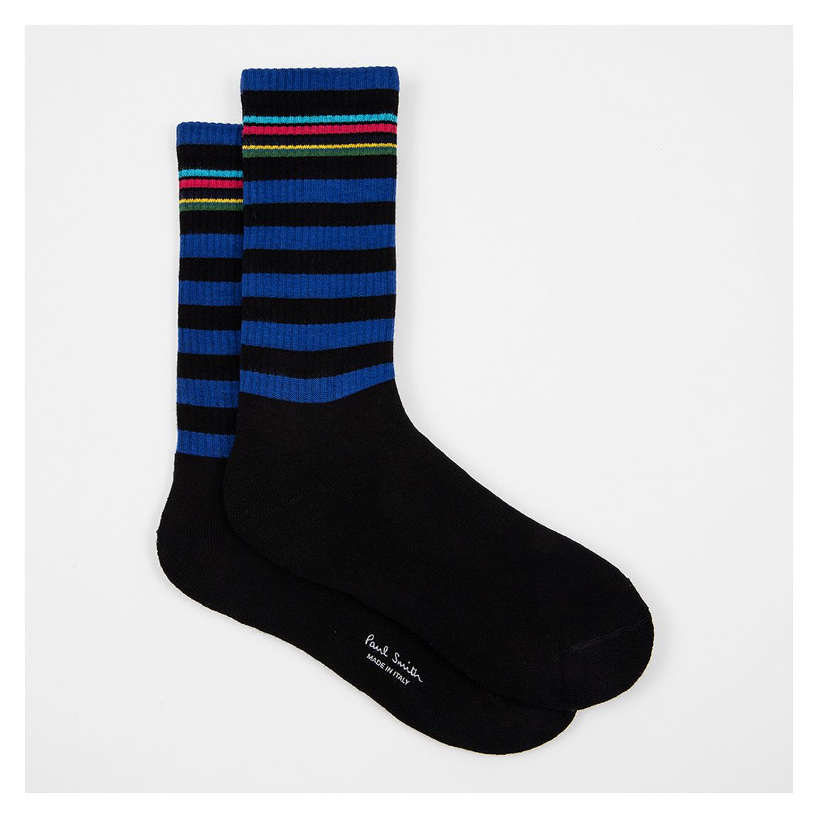 Black Connor Stripe Sport Socks main product photo