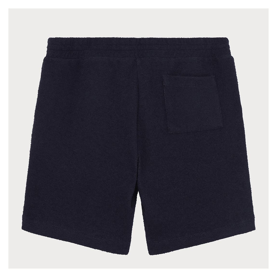 Navy Cotton Blend Sweat Shorts main product photo