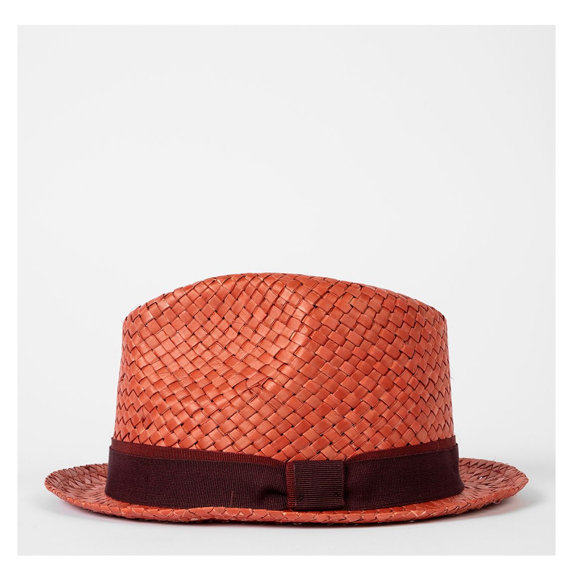 Red Woven Trilby Hat main product photo