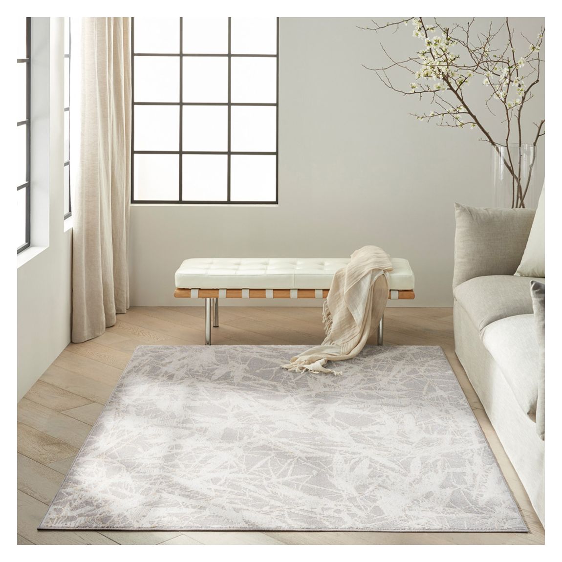 Rush CK956 221 x 160cm Rug, Grey/Ivory main product photo