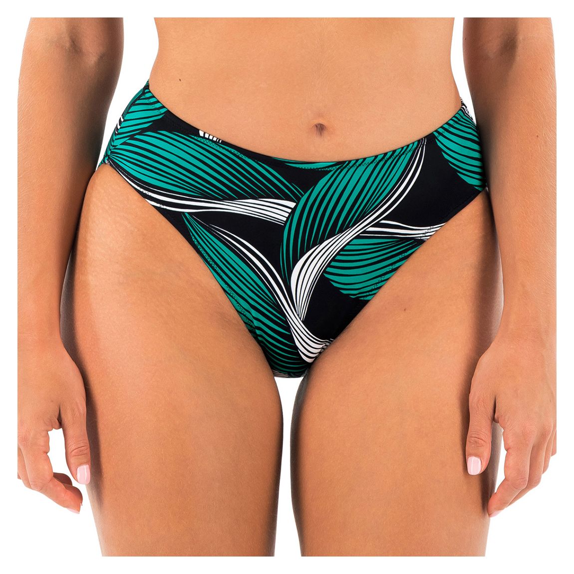 Black Saint Lucia Mid Rise Bikini Brief main product photo