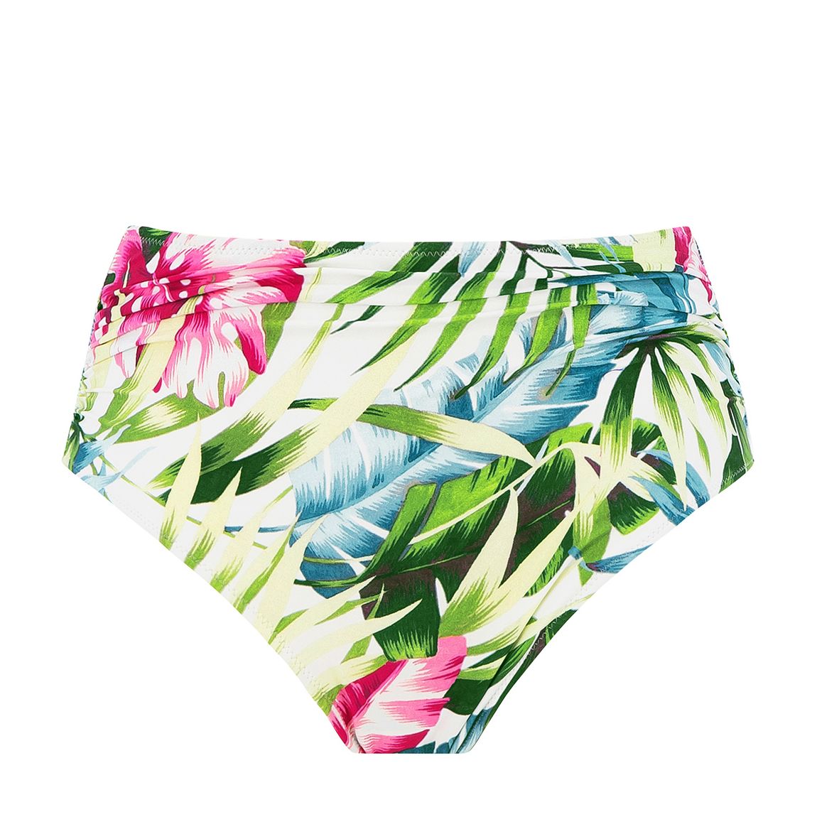 White Floral Langkawi Full Bikini Brief main product photo