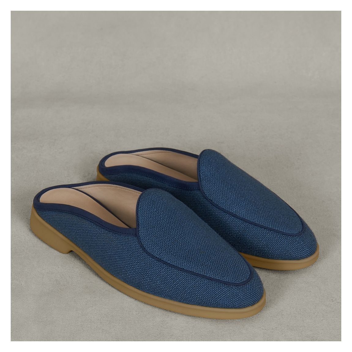 Women's Blue Stride Mule Loafers main product photo