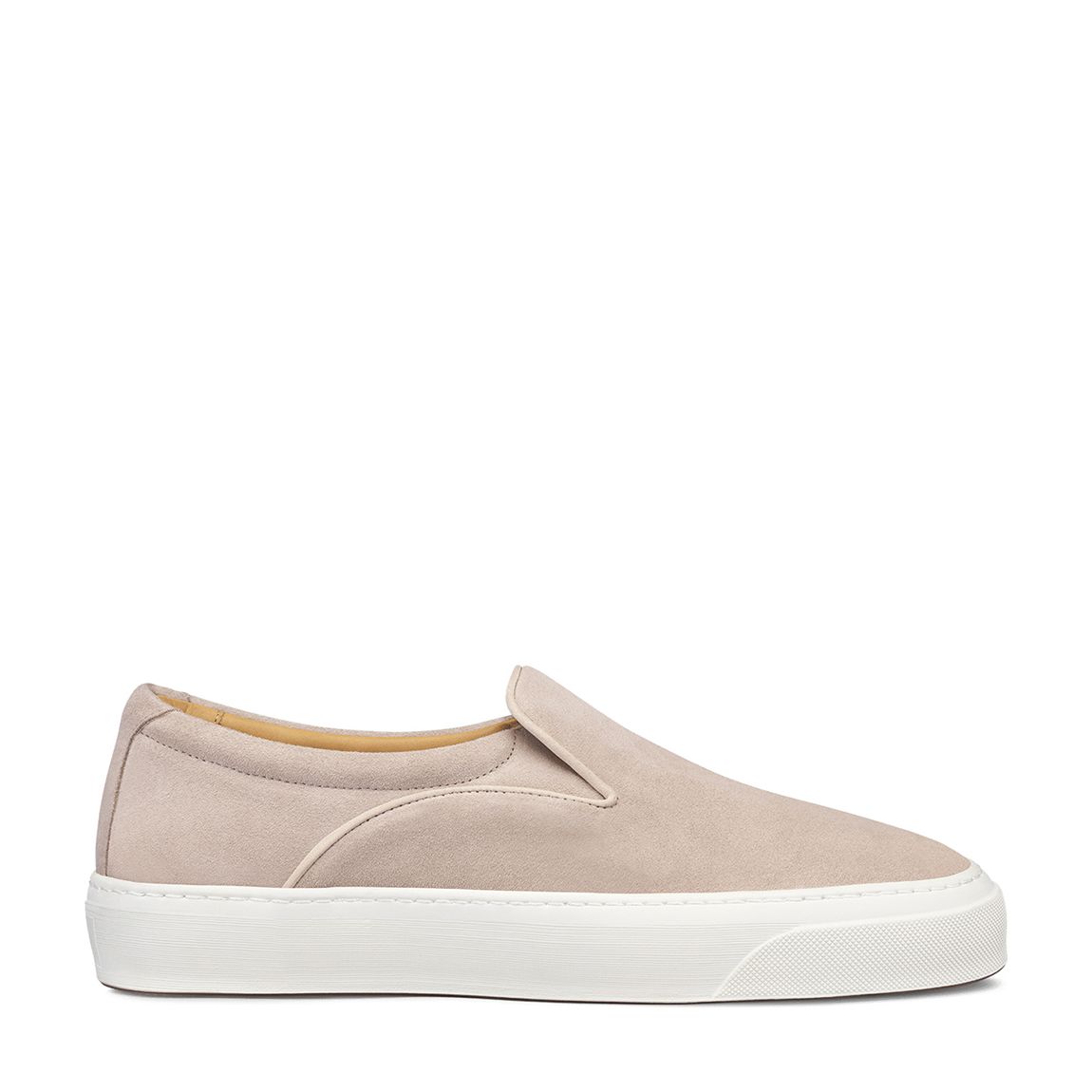 Men's Beige Beat Slip On Trainers main product photo