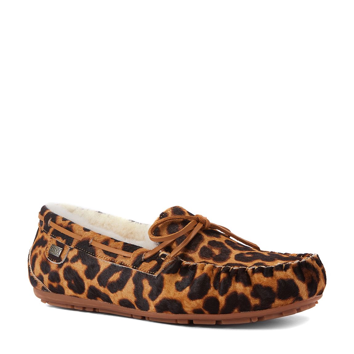 Leopard Prost Moccasin Slippers main product photo