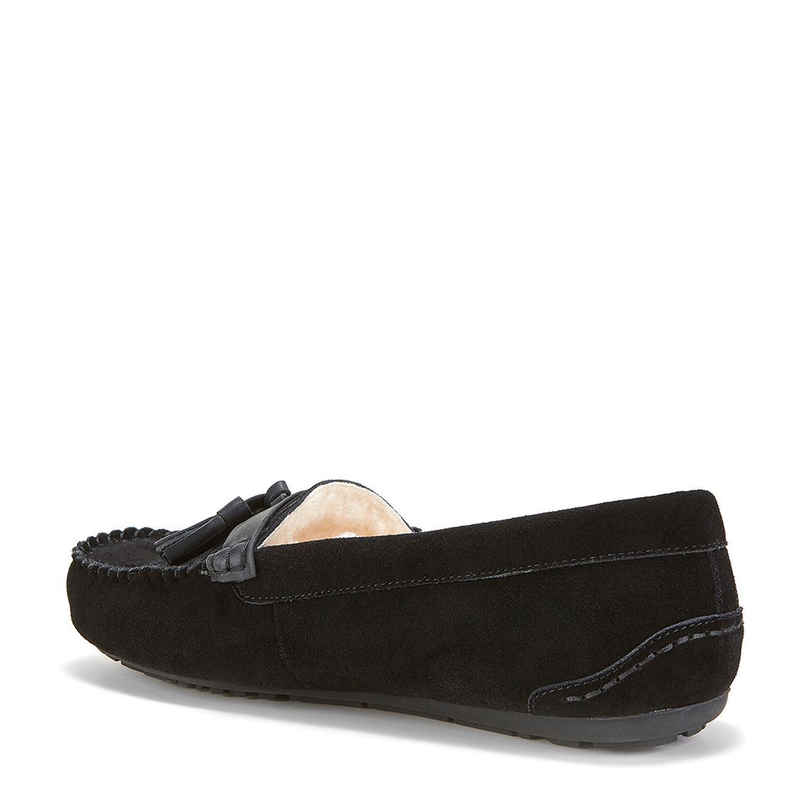 Men's Black Hamilton Moccasin Slippers main product photo
