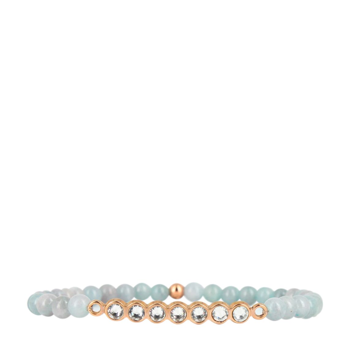Denim Rainbow Bead Bracelet main product photo