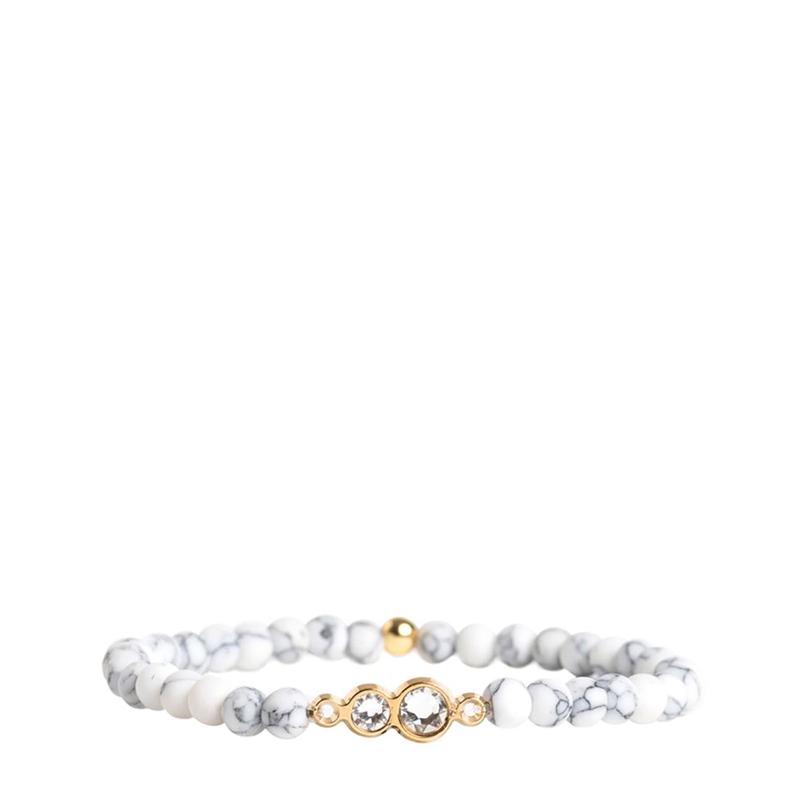Grey Duo Pearl Bracelet main product photo