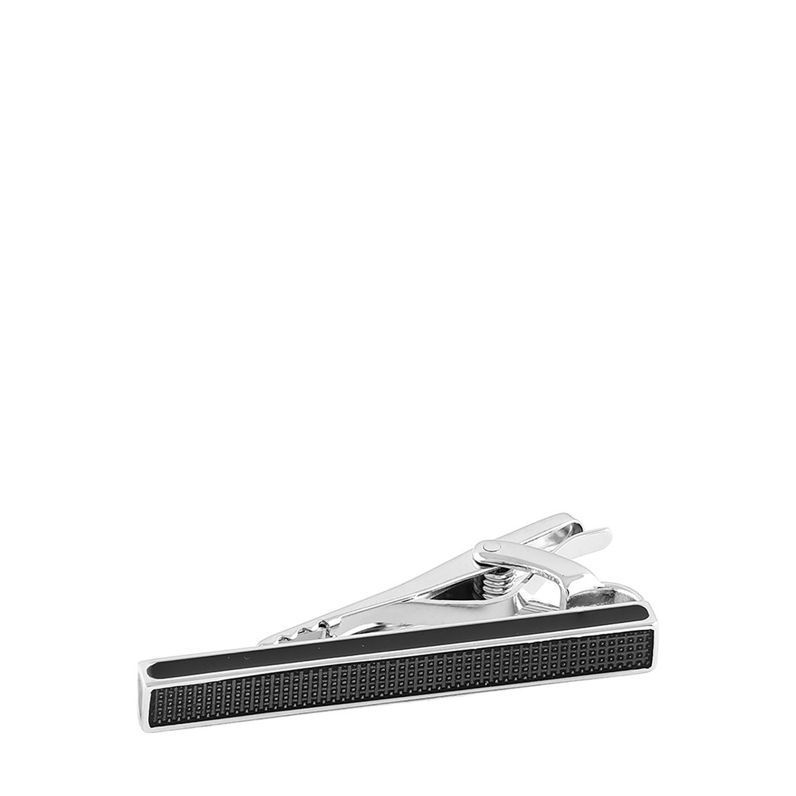 Ice Tablet Tie Clip in Black Enamel main product photo