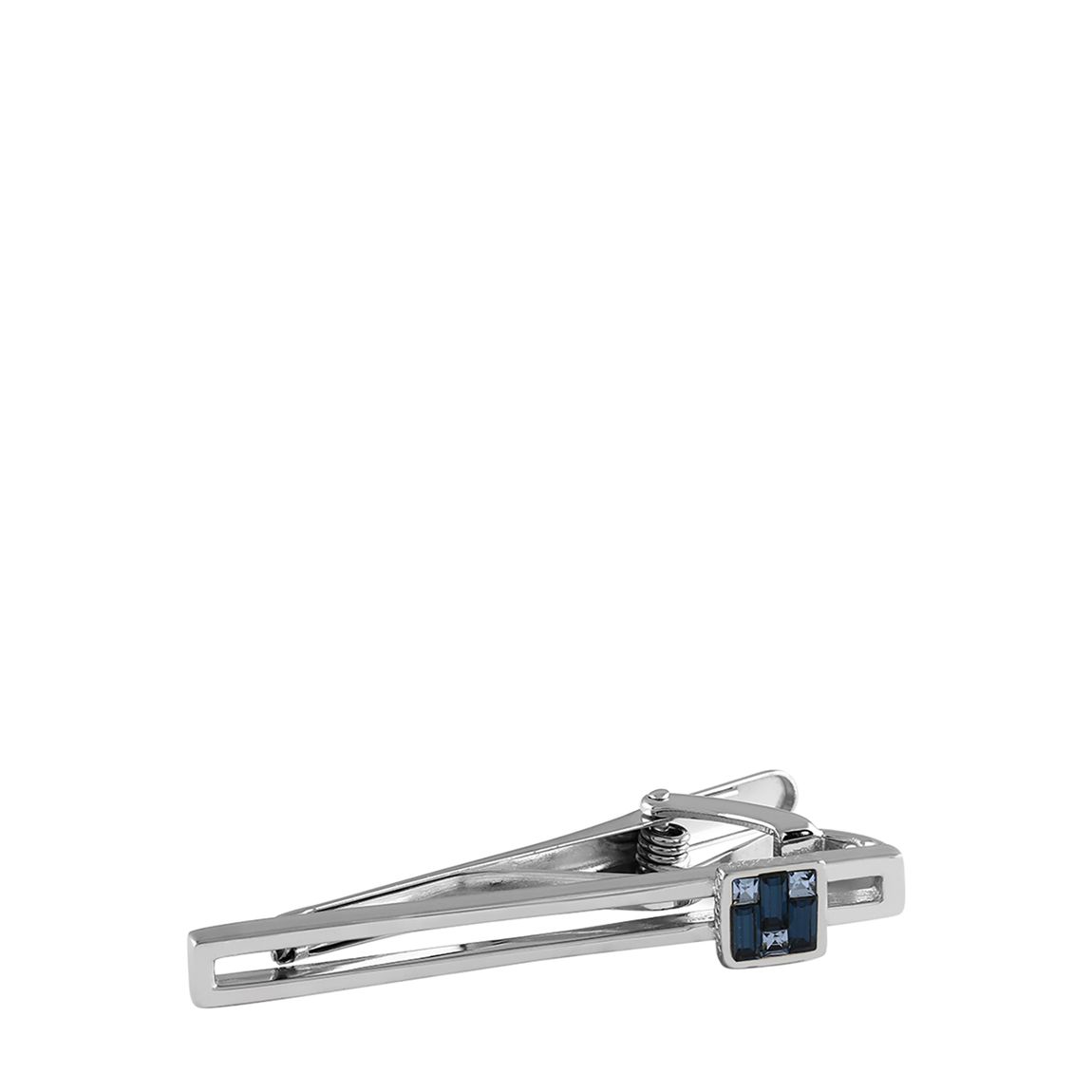 Montana & Light Sapphire Swarovski Tie Clip main product photo