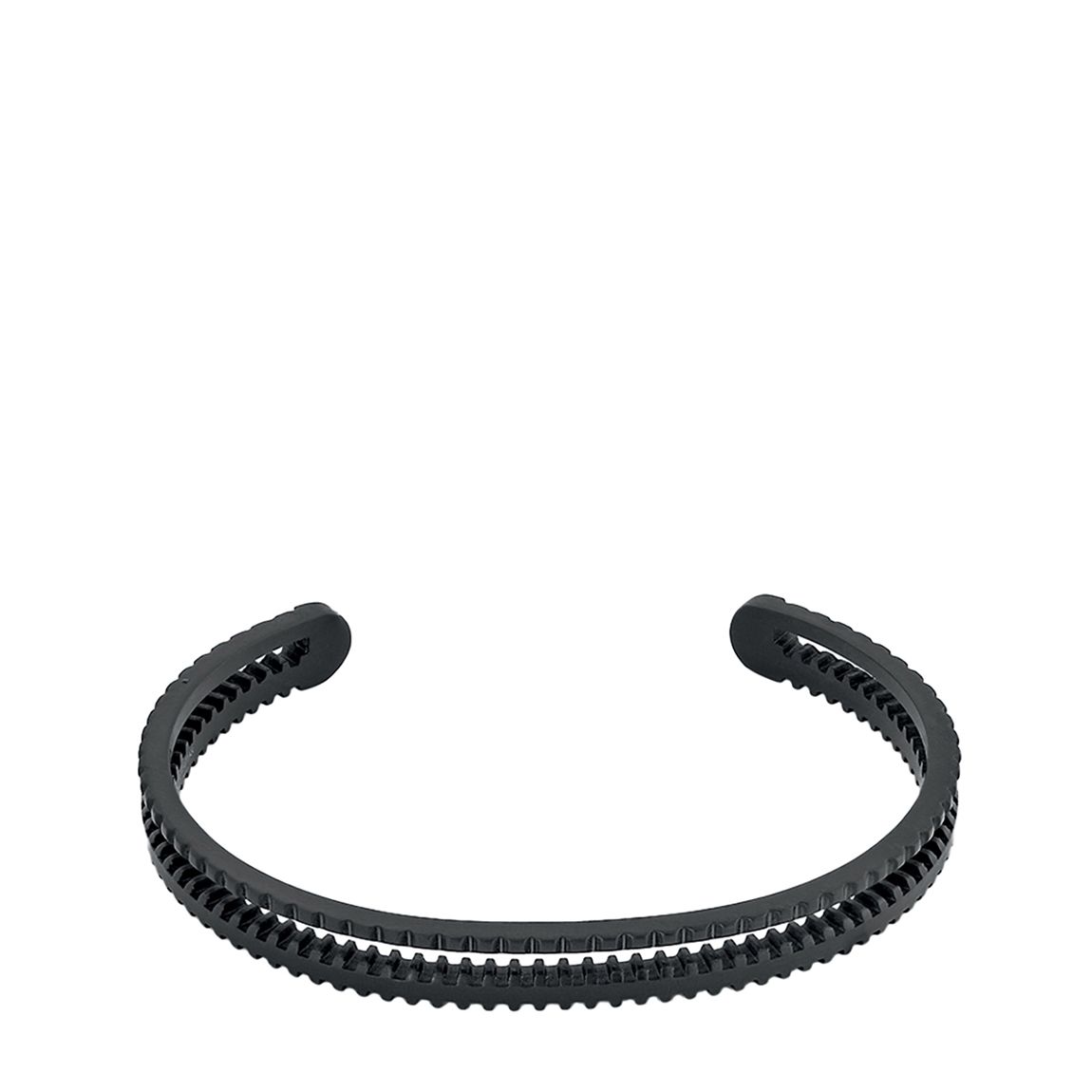 Black IP Plated Stainless Steel Elements Bangle main product photo