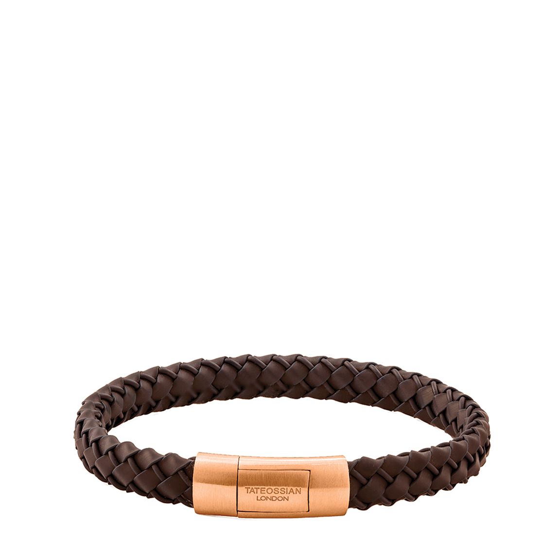 Gomma Intrecciato Bracelet in Brown main product photo